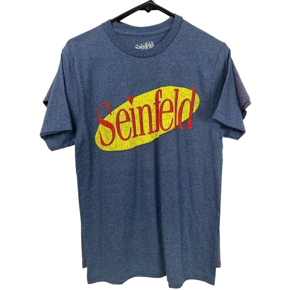 Seinfeld Women's small NWT, blue short sleeves